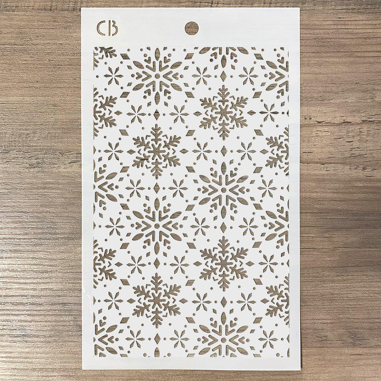 Snowflakes Stencil