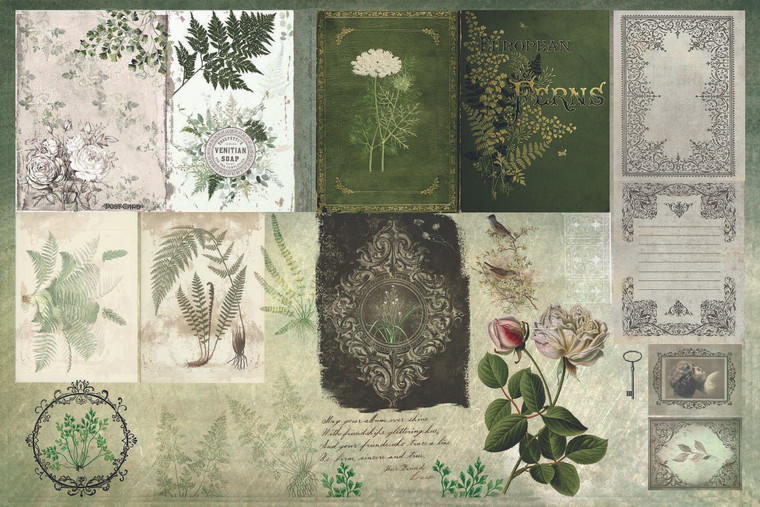 Botanical Journal Blocks by Autumn Sage Creations