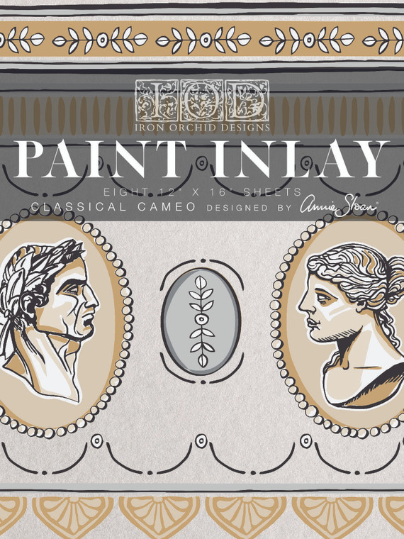 Classical Cameo designed by Annie Sloan Paint Inlay 12x16 Pad™