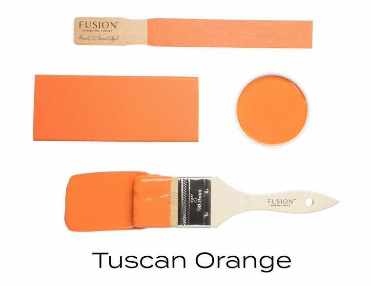 FUSION™ Tuscan Orange Jar-limited edition