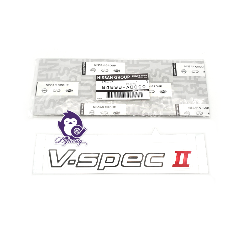 Nissan R34 GT-R V-Spec II Rear Emblem – 84896-AB000
