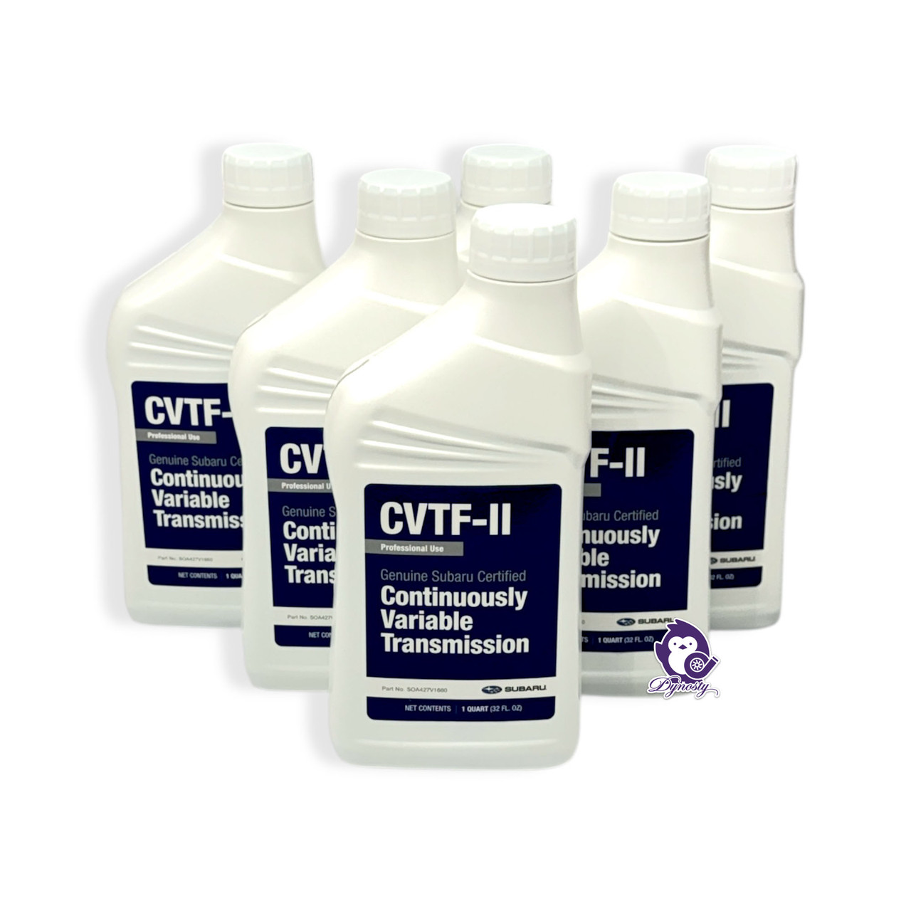 Subaru CVTF-II CVT Transmission Fluid 6-Pack | Genuine OEM SOA427V1660