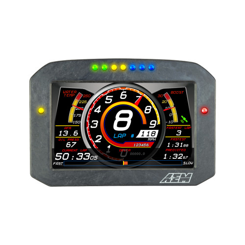 CD-7 Carbon Flat Panel Digital Dash Display
