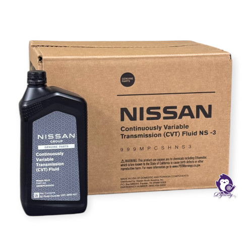 Nissan NS-3 CVT Fluid 1-Quart Single | Genuine OEM 999MP-CSHNS3