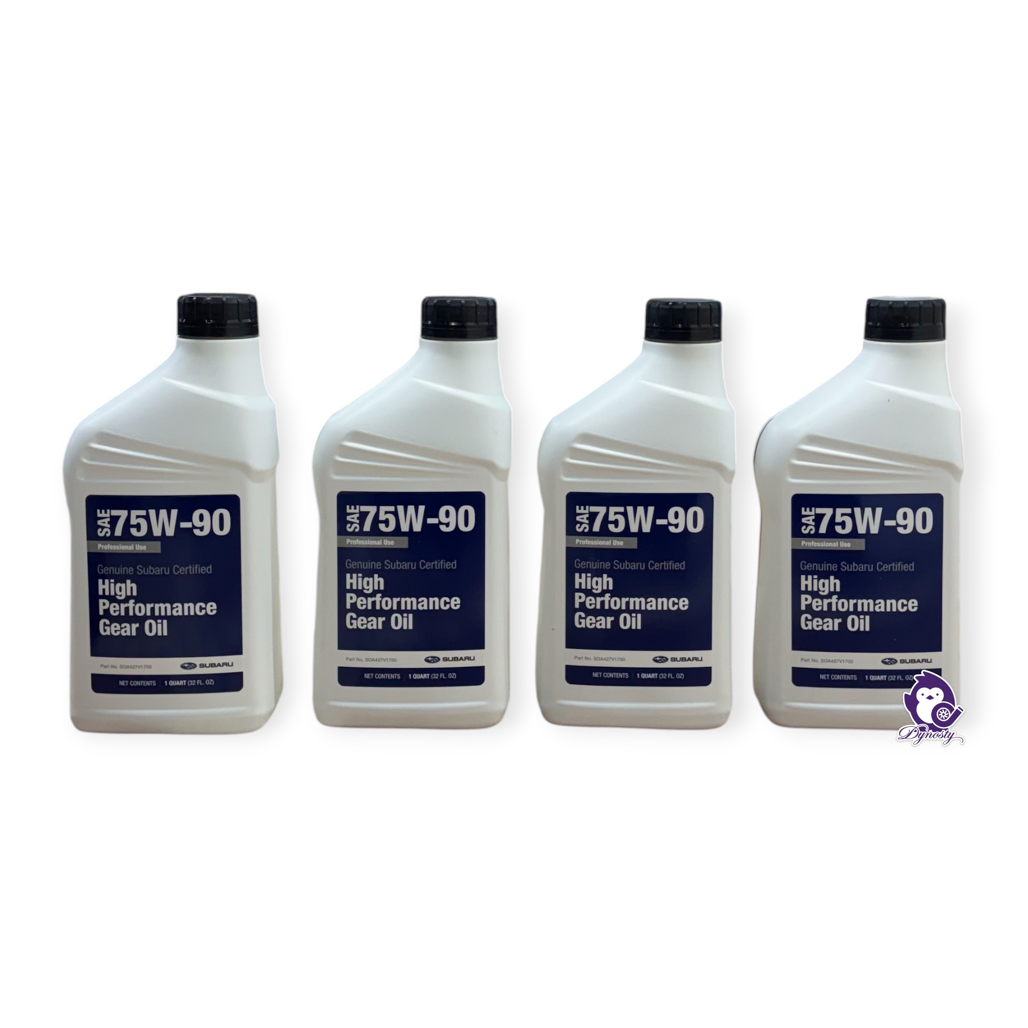 Subaru 75W-90 High Performance Gear Oil 4-Pack | OEM SOA427V1700