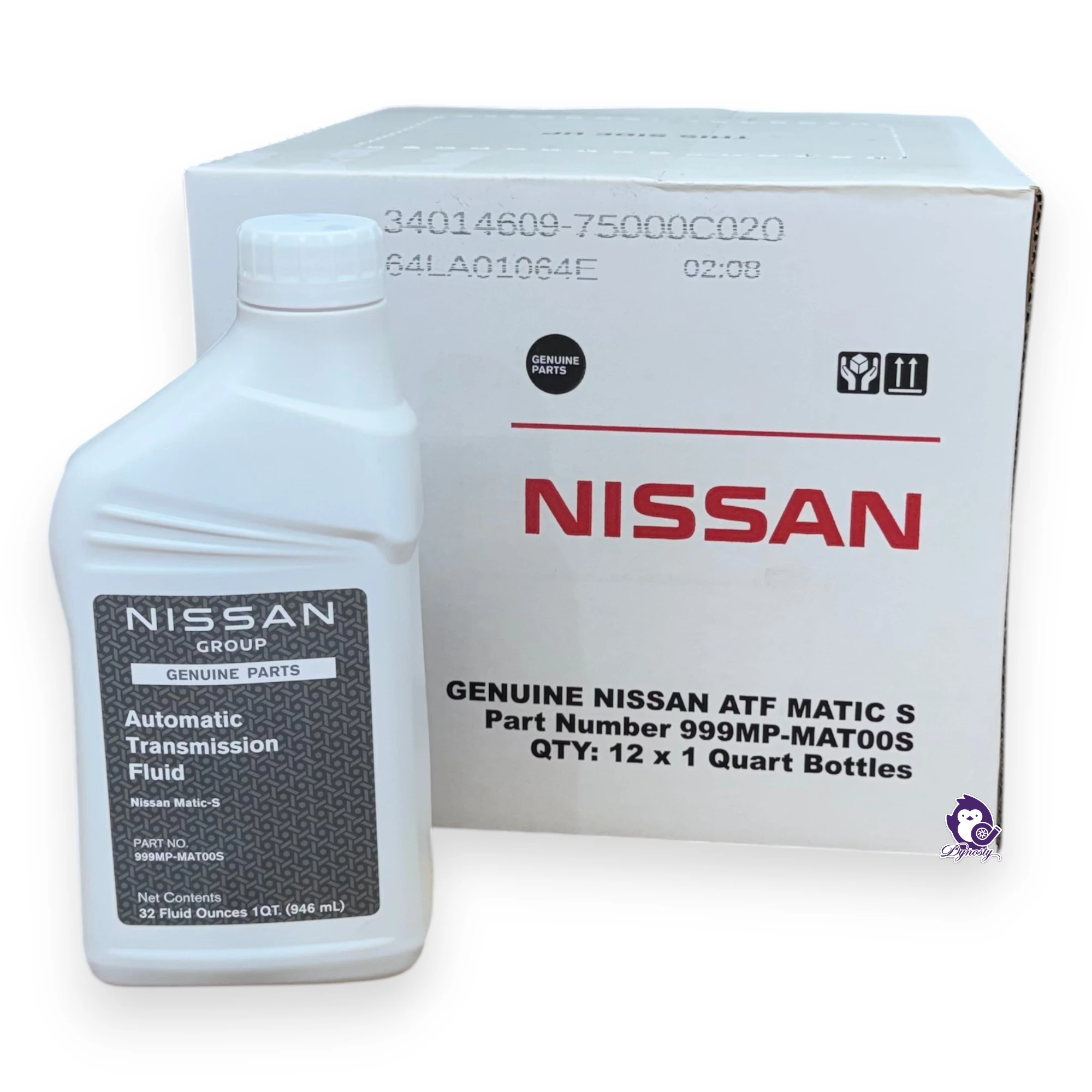 Nissan Matic S ATF Fluid 12 Pack Case - 999MP-MAT00S