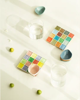 Glass Tile Coaster