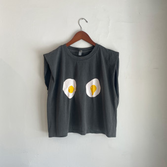 Over Easy Femme Muscle Tee