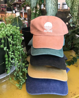 Sunset Waves Hat