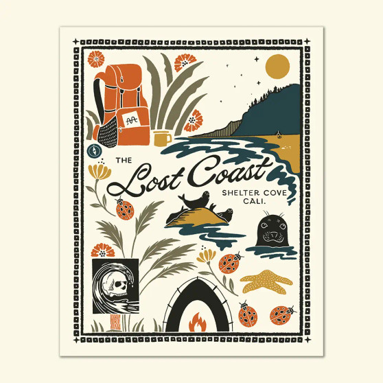 Lost Coast Print