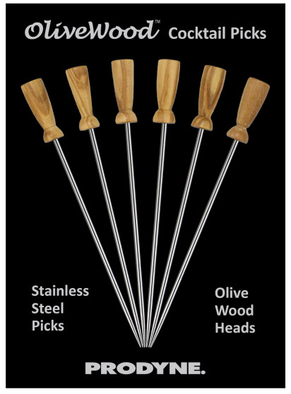 Olivewood Martini Picks