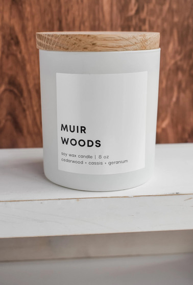 Muir woods candle