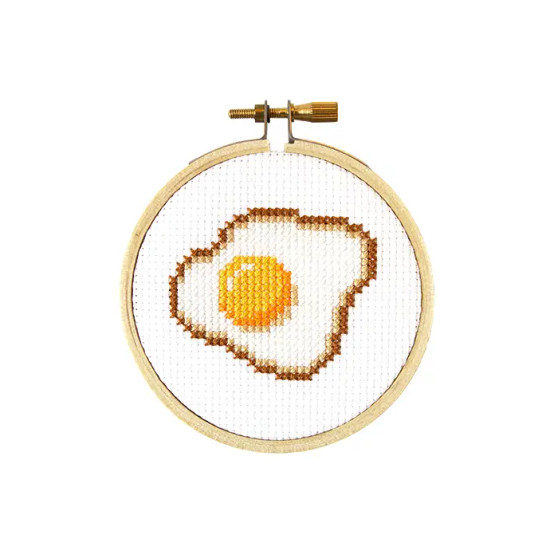 Small Egg Cross Stitch Kit