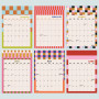 Checks and Stripes 2024 Wall Calendar