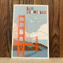 Golden Gate Bridge Postcard