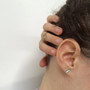 Teardrop Studs