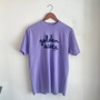 Golden State Script Tee - Violet
