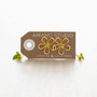 Daisy Flower Stud Earrings in display