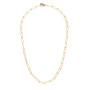 Paperclip Chain Necklace 18'
