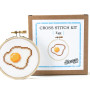 Small Egg Cross Stitch Kit