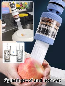 Tap Water Filter – Six-Layer Household Faucet Purifier - Visible Variety