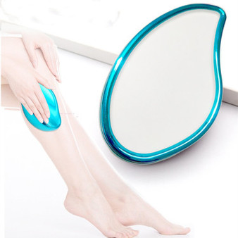 Hair Remover for Arms & Legs – Gentle Crystal Epilator with Skin Exfoliation