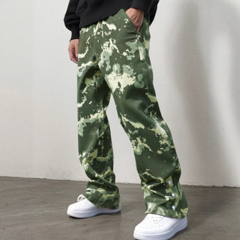 Camo Sweatpants Men’s Mid Waist Casual Pants
