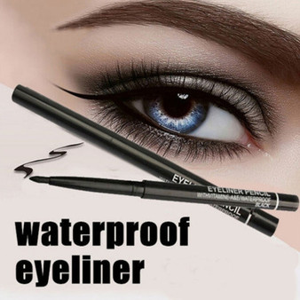 Waterproof Eyeliner Pencil – Women’s Retractable Eyeliner Smudge-Proof