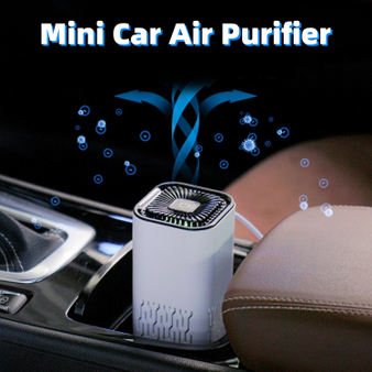 Mini Car Air Purifier Designed to Fit Perfectly in Your Cup Holder - Visible Variety