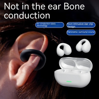 Ear Clip Earbuds Open-Ear Wireless Design for Comfortable All-Day Listening - Visible Variety