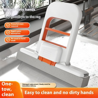Portable Mini Mop – Space-Saving Foldable Cleaner for Small Surfaces - Visible Variety