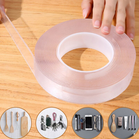 Nano Tape for Home Use – Waterproof and Washable Double-Sided Gel Tape