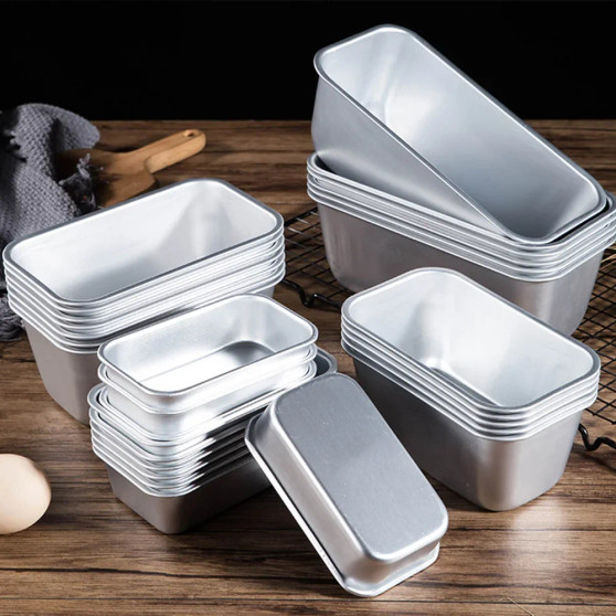 Premium Aluminium Loaf Pan – Non-Stick Bread Tin Tray for Baking and Decorating