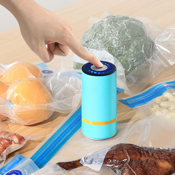 USB Vacuum Sealer – Portable Electric Air Pump for Food Storage and Fresh-Keeping - Visible Variety