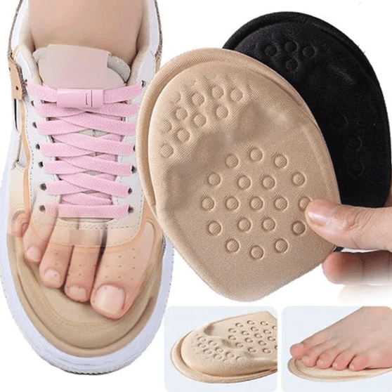 Half Insoles for Shoes – Forefoot Cushion Inserts for Comfort & Pain Relief - Visible Variety
