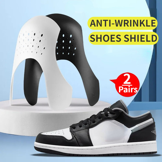 Shoe Crease Protector – Anti-Wrinkle Toe Caps for Sneakers & Sports Shoes - Visible Variety