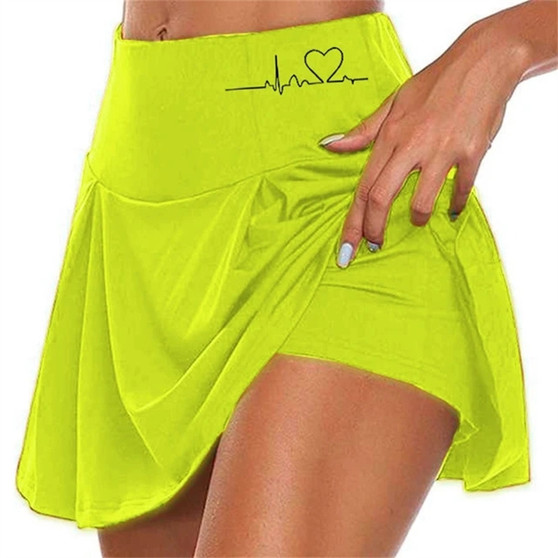 Women’s Skort with Built-In Shorts – Ideal for Yoga, Gym, and Daily Wear - Visible Variety