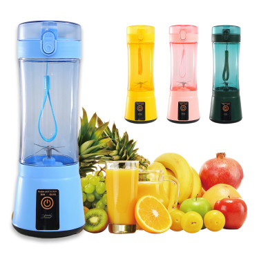 Portable Electric Blender – USB Rechargeable Mini Fruit Juicer