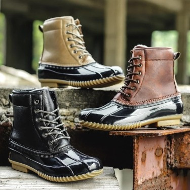 Duck Boots Women’s Waterproof Winter Rain Boots – Non-Slip Ankle Style