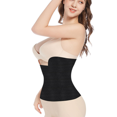 Segmented Velcro Waist Trainer – Unisex High-Compression Shapewear for Tummy Control