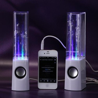 Dancing Water Fountain Speakers with LED Lights – Wireless Sound & Water Show