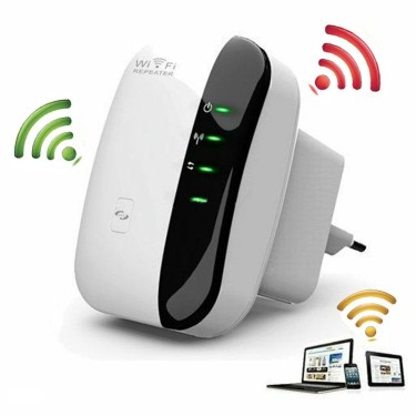 Wifi Repeater 300Mbps – Wireless Signal Range Booster for Strong Coverage