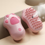 3-in-1 Pet Massage Brush with Spray – Grooming, Hair Removal & Detangling for Cats and Dogs
