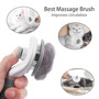 Self-Cleaning Pet Grooming Brush – Ideal for Shedding and Detangling All Pets