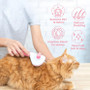 Self-Cleaning Pet Grooming Brush – Ideal for Shedding and Detangling All Pets