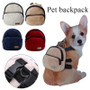 Dog Backpack – Soft, Portable Pet Carrier Bag with Large-Capacity Snack Storage - Visible Variety
