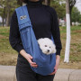 Portable Dog Bag Shoulder Carrier – Soft and Cozy Sling for Cats and Dogs