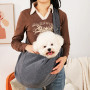 Portable Dog Bag Shoulder Carrier – Soft and Cozy Sling for Cats and Dogs