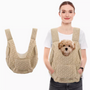 Pet Carrier Bag with Extra Large Capacity – Waterproof Chest Backpack for Dogs and Cats