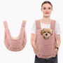 Pet Carrier Bag with Extra Large Capacity – Waterproof Chest Backpack for Dogs and Cats